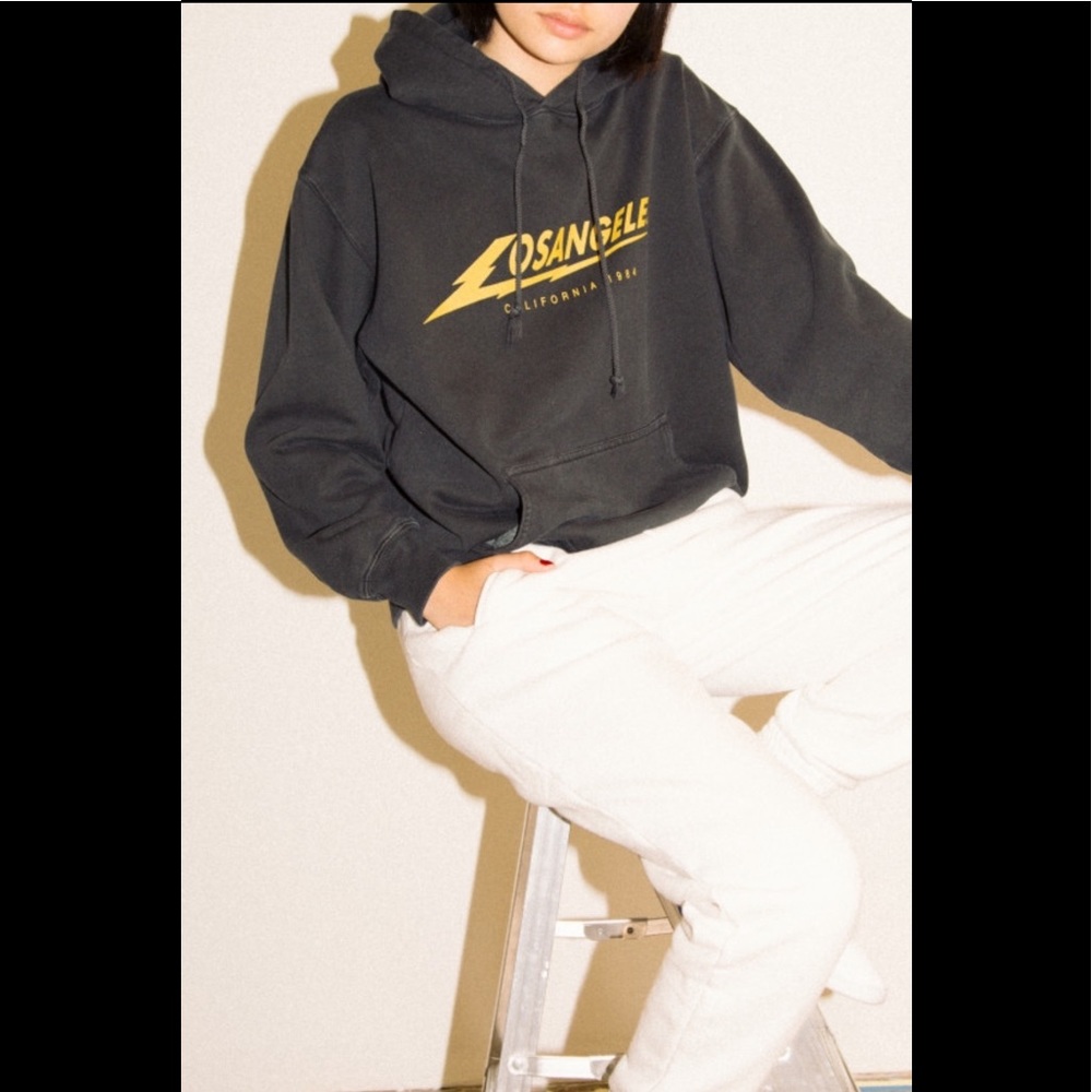Brandy Melville Christy LA lightning  hoodie - Picture 3 of 6